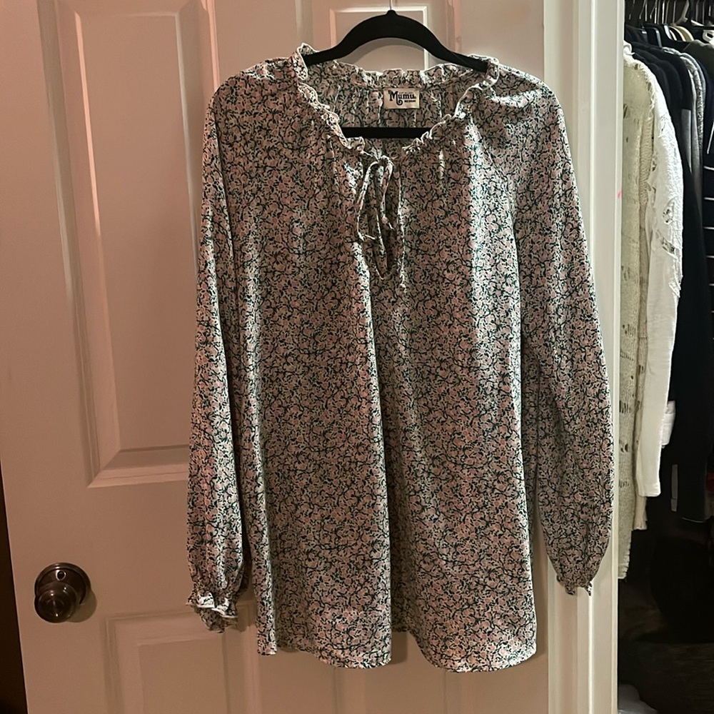 Show Me Your Mumu Floral Blouse